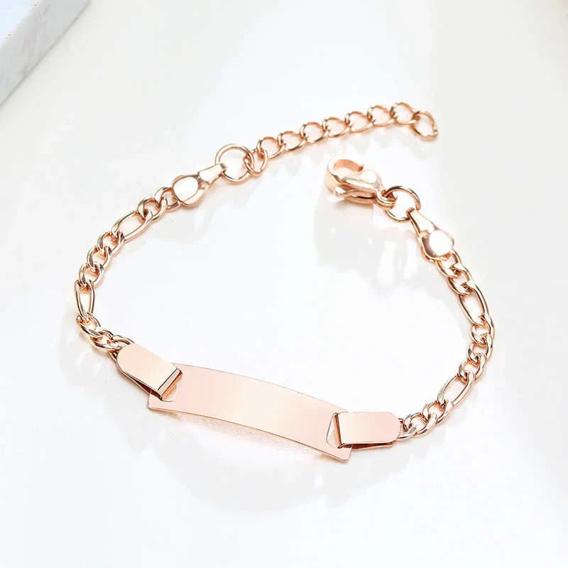Custom Engraved Mom Bracelet- Personalized name & Date Gift