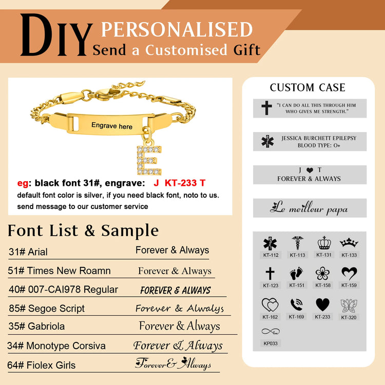 Personalized Name Bracelet