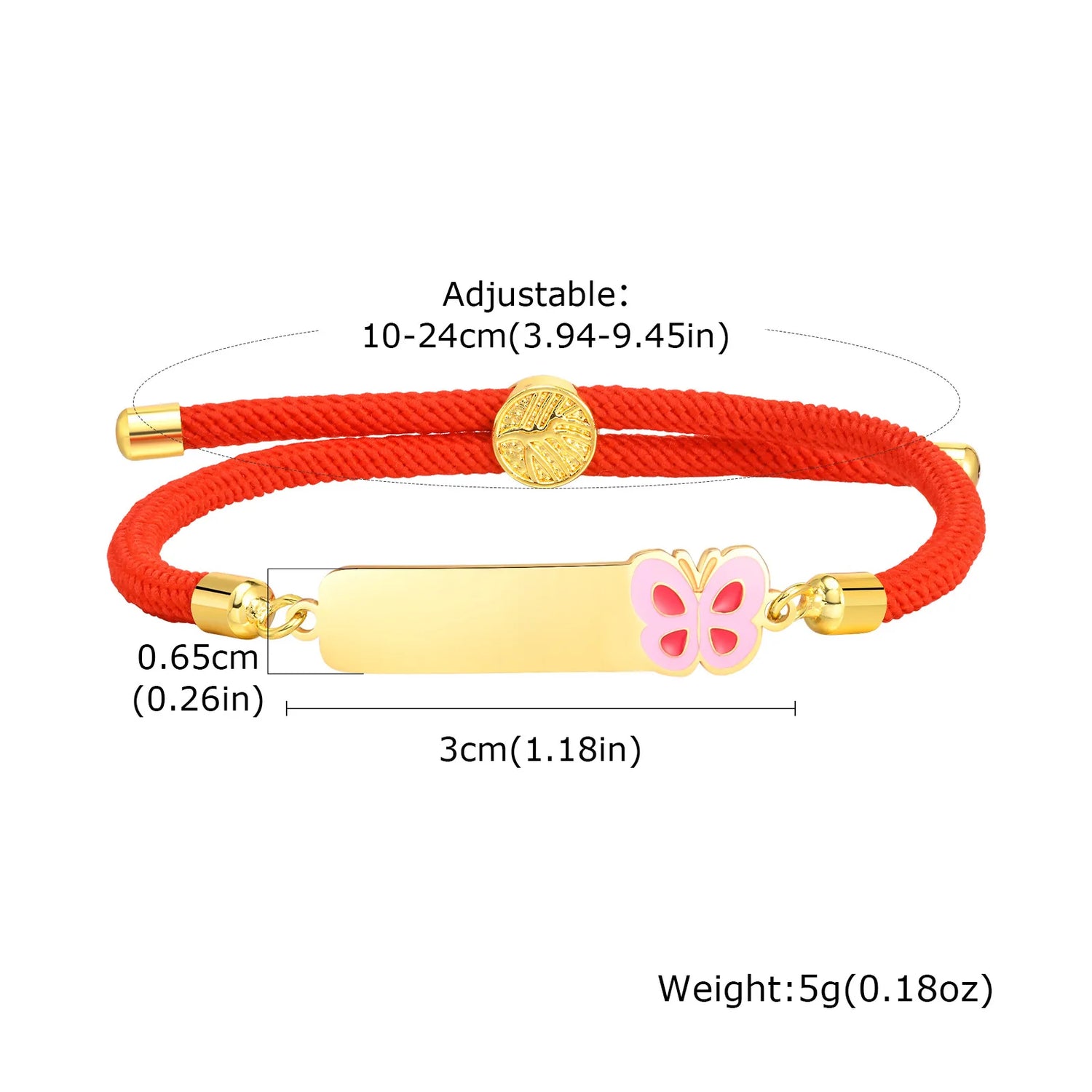 Personalized Name Bar Necklace With Butterfly Flower, Stainless Steel Cute Pendant For Girls Childs Kids Charms Gift